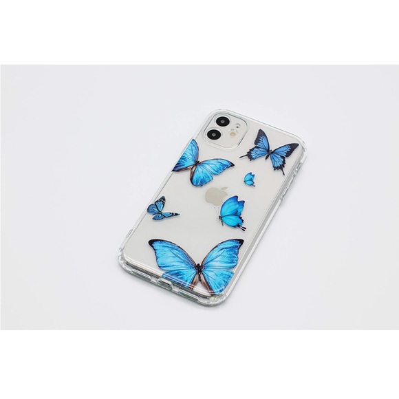 iPhone 12/12 Pro Butterfly Transparent Case - Picture 4 of 8